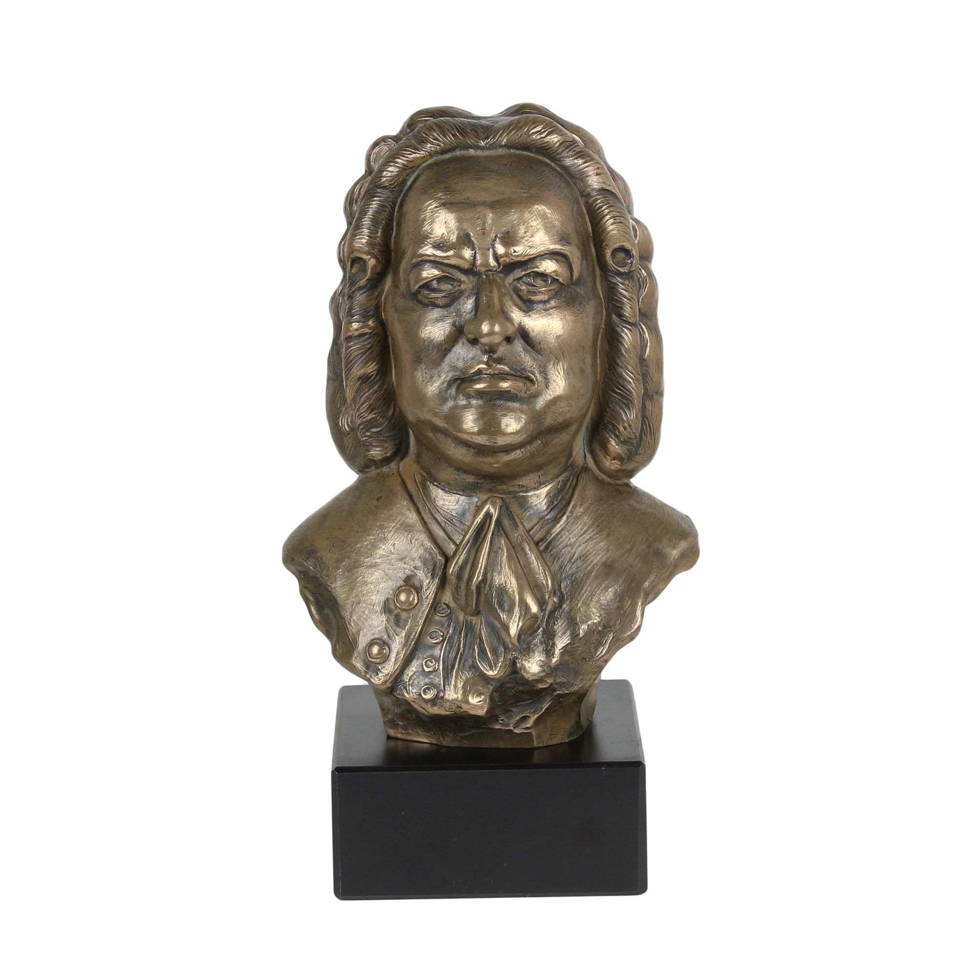 Johann Sebastian Bach - marble bust, statuette of a famous person, decoration for office, school, and hotel by the Art-Dog brand
Johann Sebastian Bach - marble bust, statuette of a famous person, decoration for office, school, and hotel by the Art-Dog brand