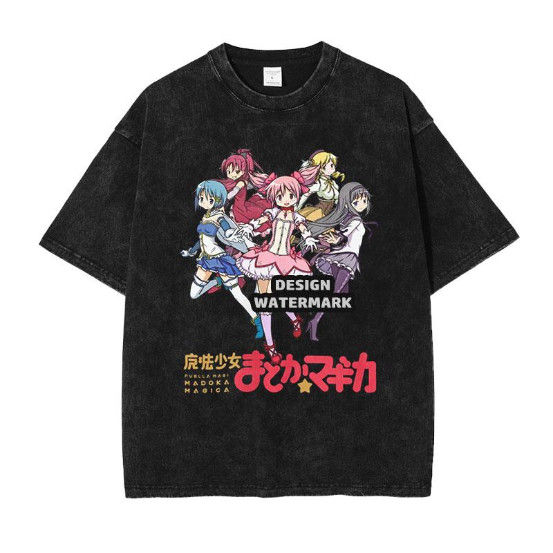 Anime Kaname Tshirts Oversized Vintage Washed Magical Madoka Magica T Shirt Unisexga Akemi Homura Tops Tees Girl Cotton S
Anime Kaname Tshirts Oversized Vintage Washed Magical Madoka Magica T Shirt Unisexga Akemi Homura Tops Tees Girl Cotton S