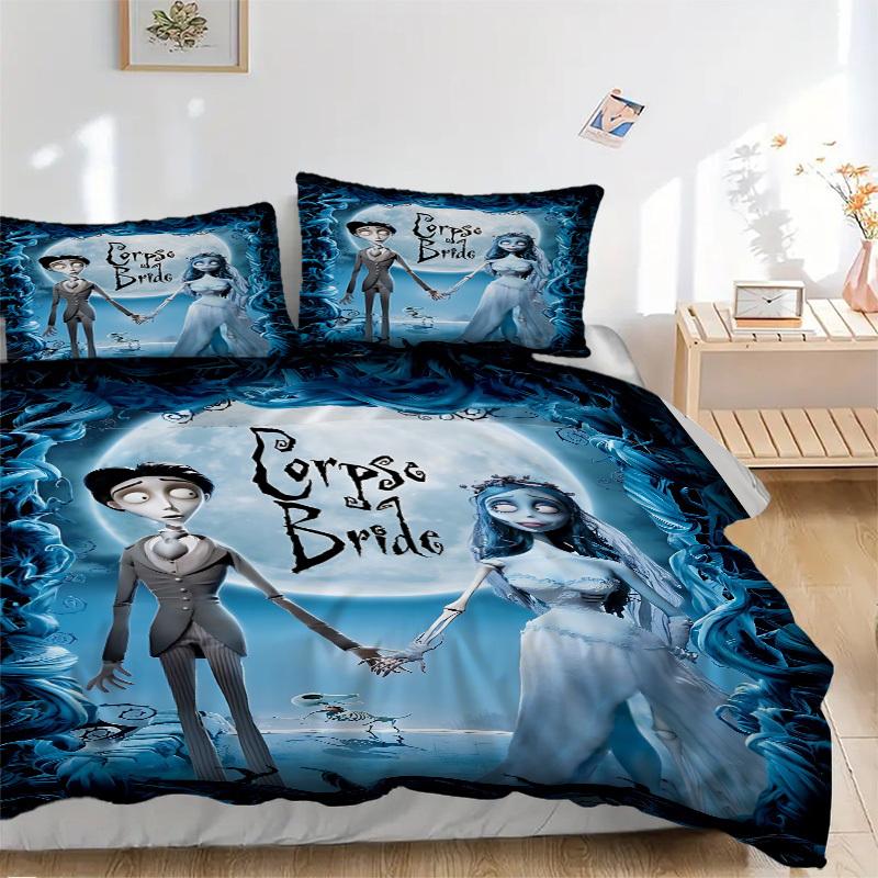 3pcs Corpse Bride Duvet Cover Set, 1 Duvet Cover + 2 Pillowcases (No Insert), High-Definition Print, Home & Dorm Set yy251208006 135x200cm
3pcs Corpse Bride Duvet Cover Set, 1 Duvet Cover + 2 Pillowcases (No Insert), High-Definition Print, Home & Dorm Set yy251208006 135x200cm