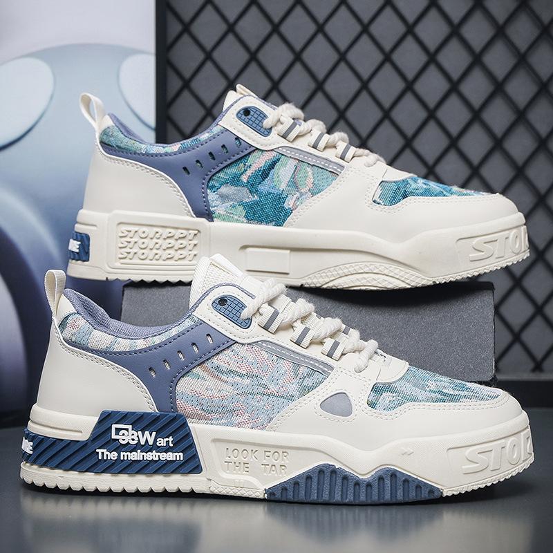 Men s shoes autumn new Korean version trendy shoes Internet celebrity explosion versatile sports shoes fashion casual board shoes non-slip sports sho 39 синий
Men s shoes autumn new Korean version trendy shoes Internet celebrity explosion versatile sports shoes fashion casual board shoes non-slip sports sho 39 синий