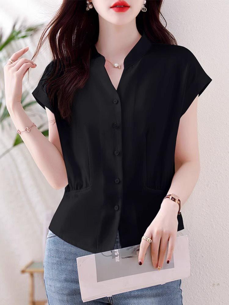 Women s Plus Size V-Neck Waist-Slimming Short Sleeve T-shirt Cardigan - 2025 Fashion 4XL (172-190 jin)
Women s Plus Size V-Neck Waist-Slimming Short Sleeve T-shirt Cardigan - 2025 Fashion 4XL (172-190 jin)