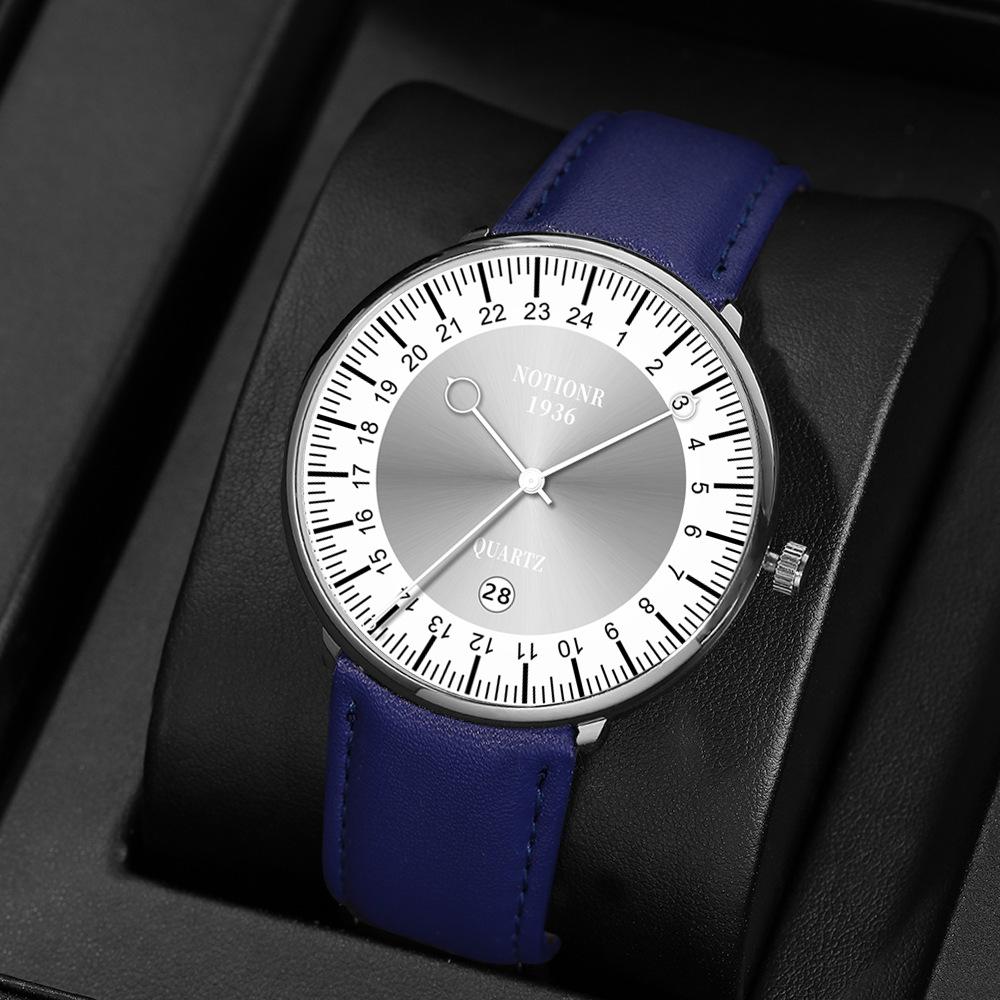 Модний простий чоловічий годинник Повсякденний чоловічий годинник Студентський спортивний годинник Кварцовий годинник Шкіряний ремінець срібний/білий
Модний простий чоловічий годинник Повсякденний чоловічий годинник Студентський спортивний годинник Кварцовий годинник Шкіряний ремінець срібний/білий