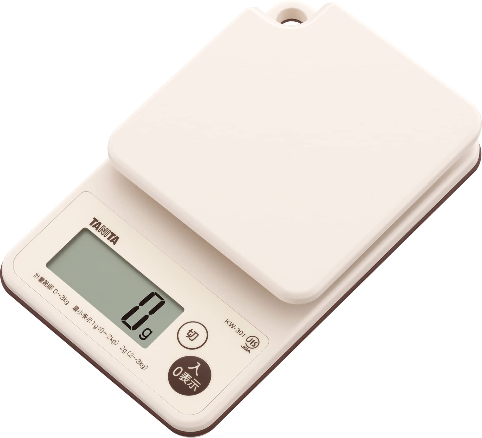 Tanita Cooking 1g Fully Measures in as little as 1 Ivory Scale, Kitchen, Cooking, 3kg, increments, Waterproof, Washable, Washable, second, KW-301-IV
Tanita Cooking 1g Fully Measures in as little as 1 Ivory Scale, Kitchen, Cooking, 3kg, increments, Waterproof, Washable, Washable, second, KW-301-IV