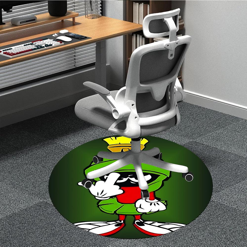 1pc Looney Tunes Marvin The Martian Office Round Area Rug, Under Office Chairs Bedroom Living Room Home Decor, Available in Various Sizes 80cm by 80cm
1pc Looney Tunes Marvin The Martian Office Round Area Rug, Under Office Chairs Bedroom Living Room Home Decor, Available in Various Sizes 80cm by 80cm