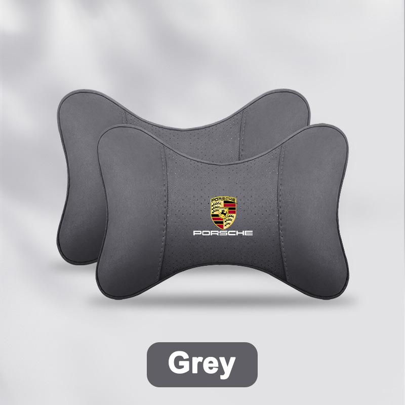 2PCS Suede Car Interior Seat Headrest Neck Pillow Accessory For Porsche Panamera Cayenne Taycan 911 718 Macan Carrera-GT 928 968
2PCS Suede Car Interior Seat Headrest Neck Pillow Accessory For Porsche Panamera Cayenne Taycan 911 718 Macan Carrera-GT 928 968