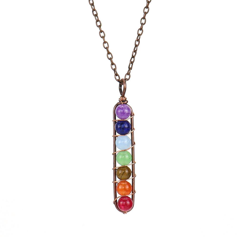 Vintage Hand-Wound Colorful Beaded Crystal Amethyst U-Shaped Pendant Necklace N121
Vintage Hand-Wound Colorful Beaded Crystal Amethyst U-Shaped Pendant Necklace N121