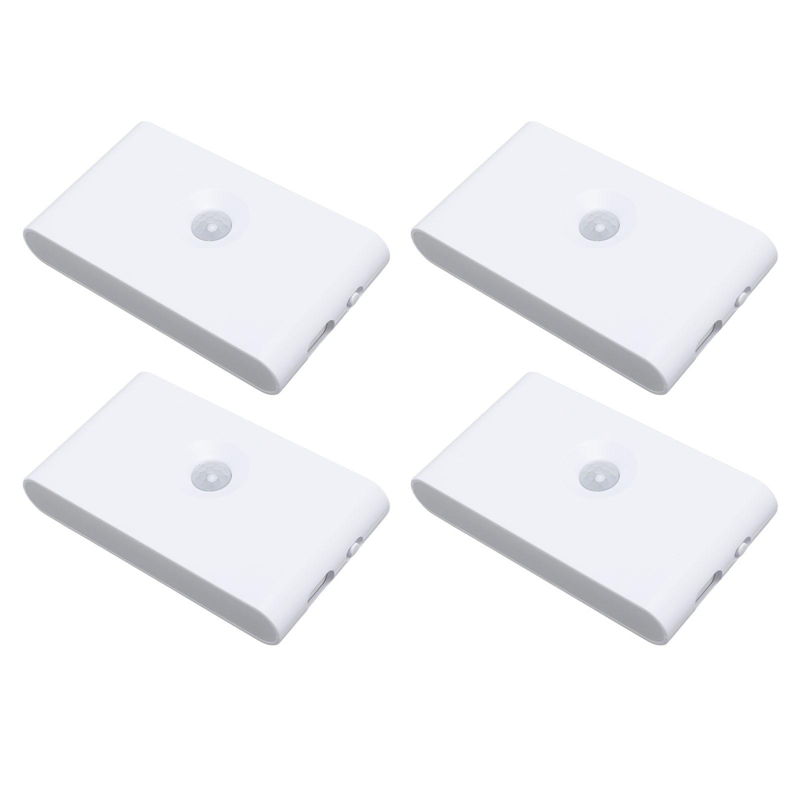 4PCS LED Motion Sensor Night Light 2700K Type C Rechargeable Magnetic Double Side Lighting Motion Activated Night Light for Hallway Stairs Bedroom
4PCS LED Motion Sensor Night Light 2700K Type C Rechargeable Magnetic Double Side Lighting Motion Activated Night Light for Hallway Stairs Bedroom