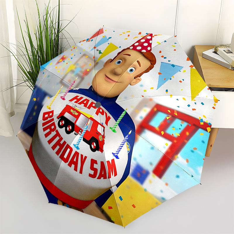 Fireman Fire trucks Themed Travel Umbrella-8 Ribs Automatic Opening and Closing, Portable Folding Design, Compact and Stylish Umbrella Suita
Fireman Fire trucks Themed Travel Umbrella-8 Ribs Automatic Opening and Closing, Portable Folding Design, Compact and Stylish Umbrella Suita