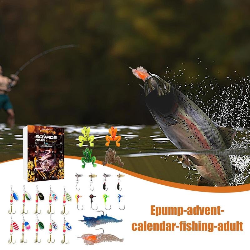Fishing Lure Advent Calendars 2024 2024 Adult Fishing Advent Calendars Adult 24 Days Fishing Lures Set For Teens Boys Other чёрный
Fishing Lure Advent Calendars 2024 2024 Adult Fishing Advent Calendars Adult 24 Days Fishing Lures Set For Teens Boys Other чёрный