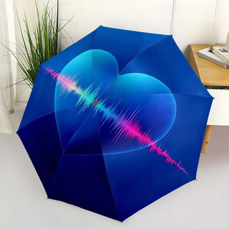 1pc Heartbeat Sound Wave Umbrella Portable Home Essential Umbrella Folding Umbrella Durable Iron Frame yy251128019
1pc Heartbeat Sound Wave Umbrella Portable Home Essential Umbrella Folding Umbrella Durable Iron Frame yy251128019