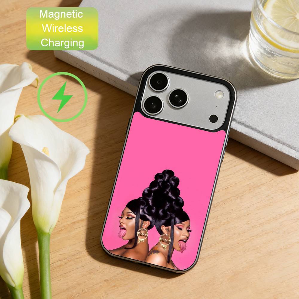 Grammy Nominated Rapper C-Cardi B Phone Case For iPhone17,16,15,14,13,12,11 Plus,For Magnetic Wireless Charge Cover iPhone16PROMAX
Grammy Nominated Rapper C-Cardi B Phone Case For iPhone17,16,15,14,13,12,11 Plus,For Magnetic Wireless Charge Cover iPhone16PROMAX