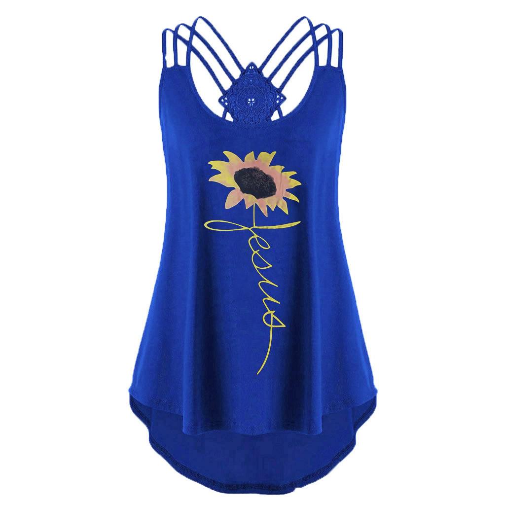 Women Bandages Sleeveless Flower Printed Vest Top Casual Strappy Tank Tops S синій
Women Bandages Sleeveless Flower Printed Vest Top Casual Strappy Tank Tops S синій