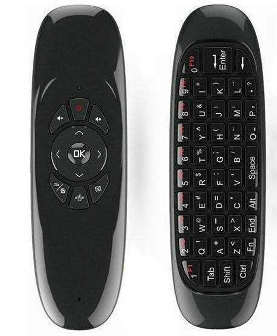 C120 2.4G Wireless Voice Keyboard & Somatosensory Mouse with Gyroscope чорний
C120 2.4G Wireless Voice Keyboard & Somatosensory Mouse with Gyroscope чорний