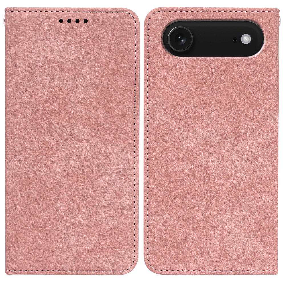 For iPhone 17 Air Case Strong Magnetic Leather Wallet Phone Cover with Striped Texture Rose Gold
For iPhone 17 Air Case Strong Magnetic Leather Wallet Phone Cover with Striped Texture Rose Gold