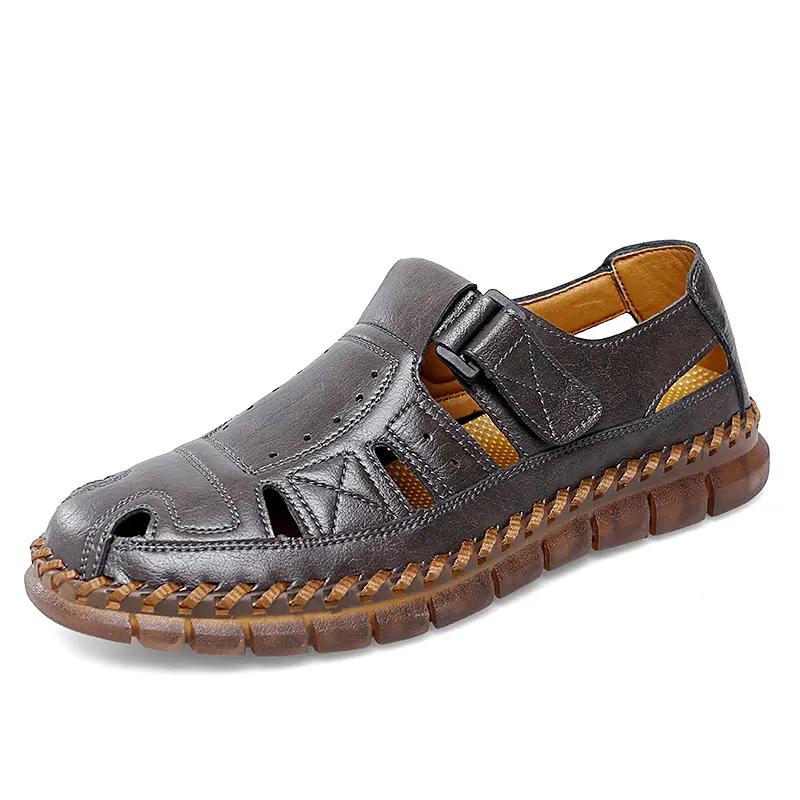 Summer Sewing Men s Sports Sandals Daily Retro Comfortable Hollow Out Soft Bottom Non-slip Shoes Sandalias Verano Hombre 47 сірий
Summer Sewing Men s Sports Sandals Daily Retro Comfortable Hollow Out Soft Bottom Non-slip Shoes Sandalias Verano Hombre 47 сірий