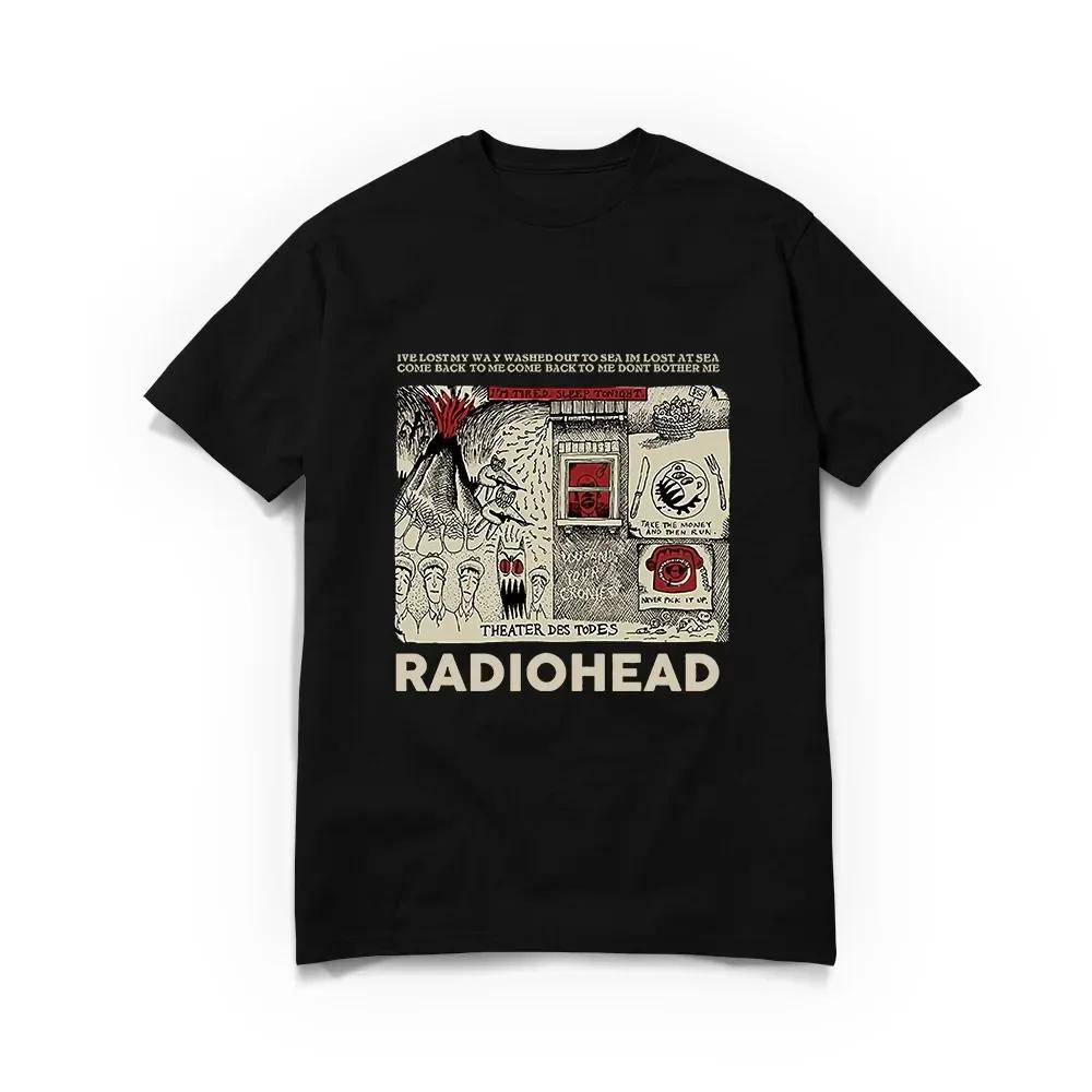 Мужские и женские винтажные футболки Radiohead, хлопковые повседневные шорты, фирменные футболки с большим принтом, мужская одежда L
Мужские и женские винтажные футболки Radiohead, хлопковые повседневные шорты, фирменные футболки с большим принтом, мужская одежда L