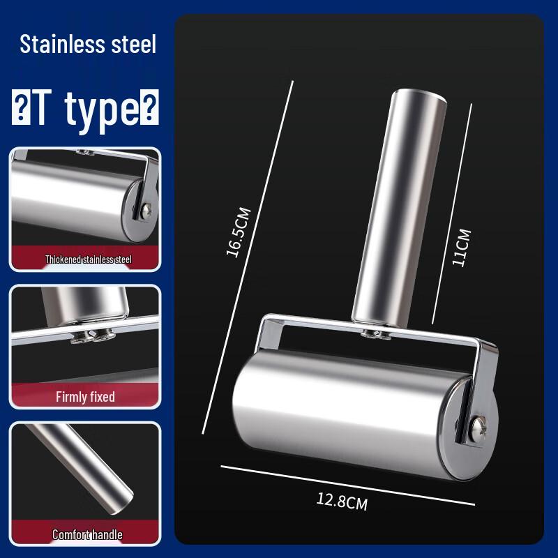 Zhao Ran Effort-Saving Dual-Head Stainless Steel Rolling Pin
Zhao Ran Effort-Saving Dual-Head Stainless Steel Rolling Pin