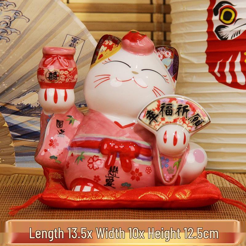 Lucky Cat Ceramic Wedding Ornaments - Creative and Festive Decorations for Couples
Lucky Cat Ceramic Wedding Ornaments - Creative and Festive Decorations for Couples