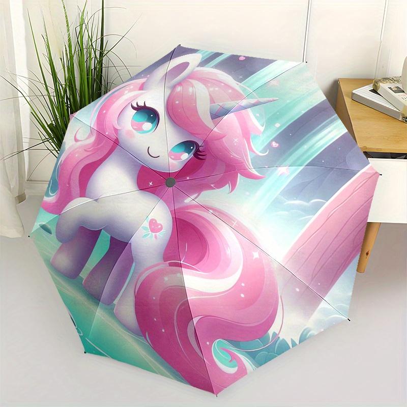 Unicorn Fantasy Theme 8 Bone Hand Automatic Folding Umbrella, Compact and Portable Design, A Perfect Gift for Birthday, Christmas or Busines
Unicorn Fantasy Theme 8 Bone Hand Automatic Folding Umbrella, Compact and Portable Design, A Perfect Gift for Birthday, Christmas or Busines