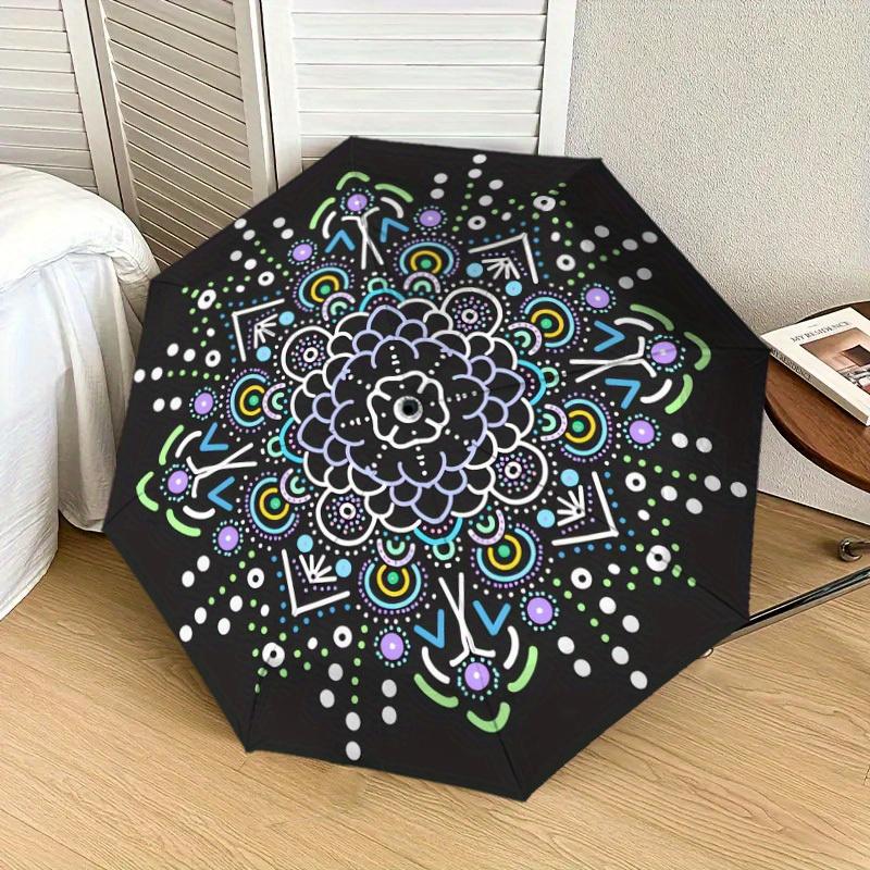 1pc Mandala, Symmetry Themed Umbrella -Home Travel Portable Outdoor Accessories, Multi-functional Umbrella with Cute pattern U (as the picture,Iron&8K)
1pc Mandala, Symmetry Themed Umbrella -Home Travel Portable Outdoor Accessories, Multi-functional Umbrella with Cute pattern U (as the picture,Iron&8K)