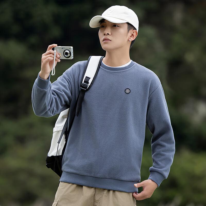 FAPAI Men s Fleece Round Neck Sweatshirt 2XL
FAPAI Men s Fleece Round Neck Sweatshirt 2XL