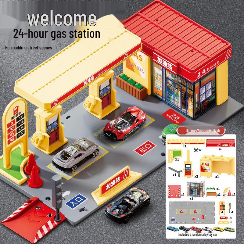 Игровой набор «Городская улица»: Детская игрушечная модель для сборки для мальчиков - Идеальный подарок для детского сада
Игровой набор «Городская улица»: Детская игрушечная модель для сборки для мальчиков - Идеальный подарок для детского сада