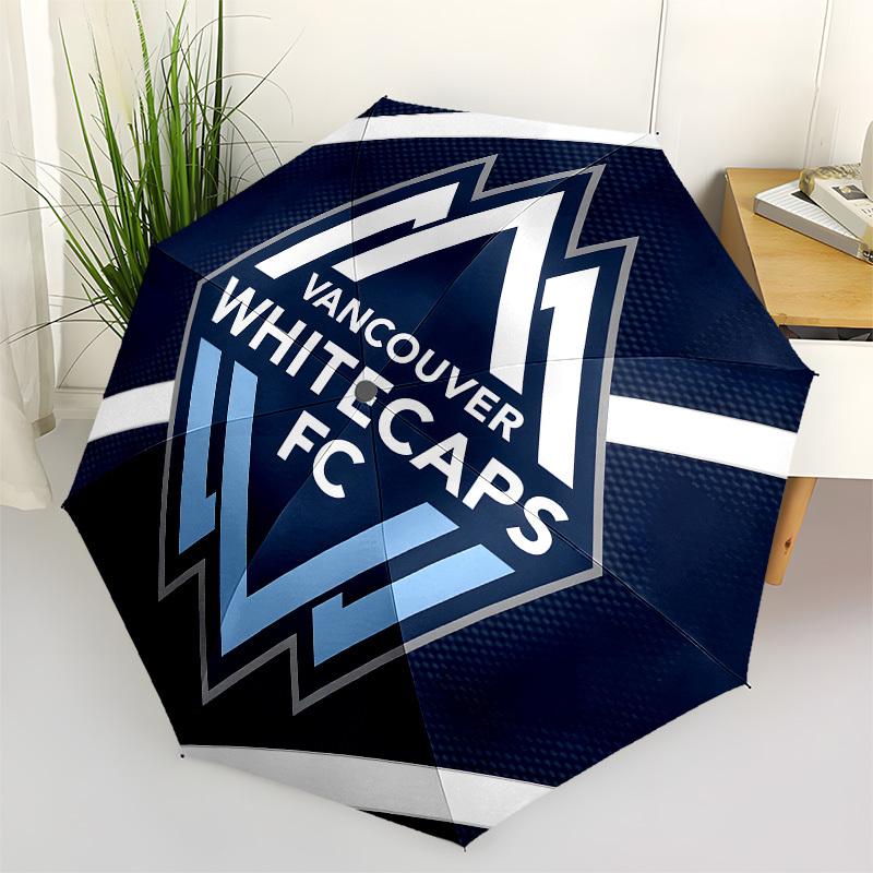 Vancouver Whitecaps FC, Soccer Automatic Opening and Closing, 8 rib Structure Portable Umbrella, Suitable for Men and Women in All Seasons
Vancouver Whitecaps FC, Soccer Automatic Opening and Closing, 8 rib Structure Portable Umbrella, Suitable for Men and Women in All Seasons