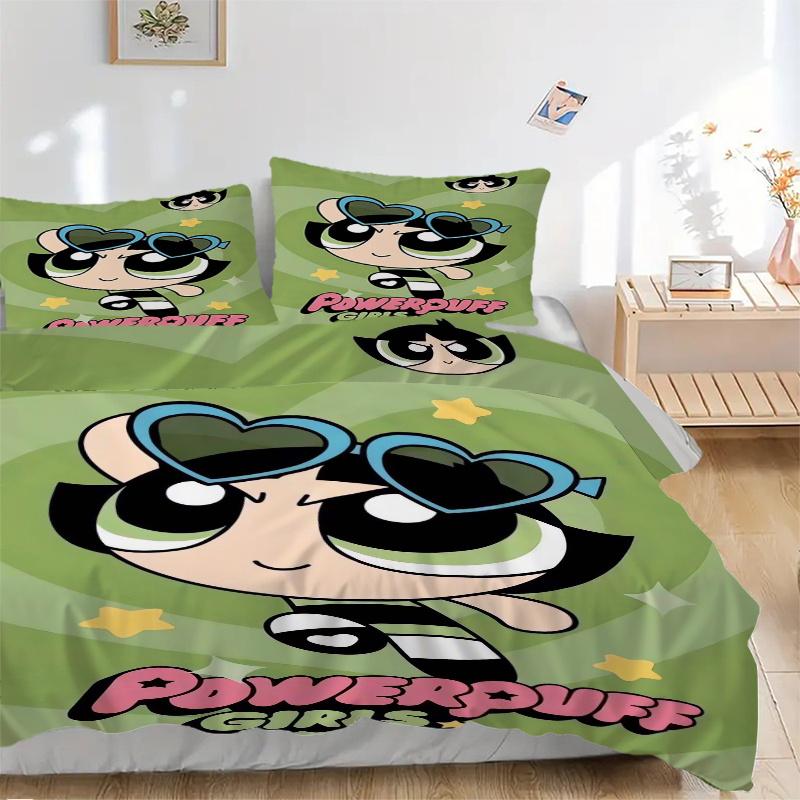 3pcs Green Buttercup Bedding Set - Includes Quilt Cover and Pillowcases, Suitable for All Seasons, Machine Washable - Ideal Gift for Family and Friend 135x200cm
3pcs Green Buttercup Bedding Set - Includes Quilt Cover and Pillowcases, Suitable for All Seasons, Machine Washable - Ideal Gift for Family and Friend 135x200cm