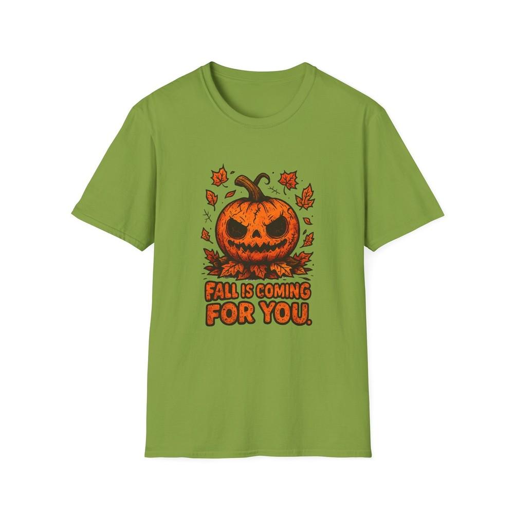 Unisex Softstyle T-Shirt Haunted Pumpkin Autumn Leaves Slouchy Halloween Fall S
Unisex Softstyle T-Shirt Haunted Pumpkin Autumn Leaves Slouchy Halloween Fall S