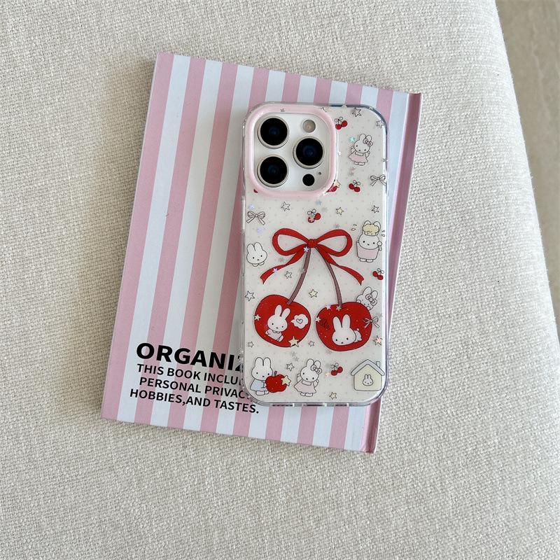 Korean Cherry Blossom Rabbit Design iPhone 17/16 Pro Max/15/14 Case for Advanced Girls iPhone 15 Pro Max
Korean Cherry Blossom Rabbit Design iPhone 17/16 Pro Max/15/14 Case for Advanced Girls iPhone 15 Pro Max