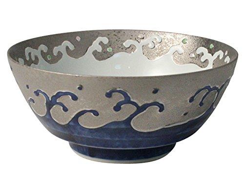 Arita Ware Kinemon Pottery Ultimate Ramen Platinum Raging Wave Diameter 18 x Height 8cm Ramen Bowl Bowl Pottery Made in Japan R0189 The Bowl approx.
Arita Ware Kinemon Pottery Ultimate Ramen Platinum Raging Wave Diameter 18 x Height 8cm Ramen Bowl Bowl Pottery Made in Japan R0189 The Bowl approx.