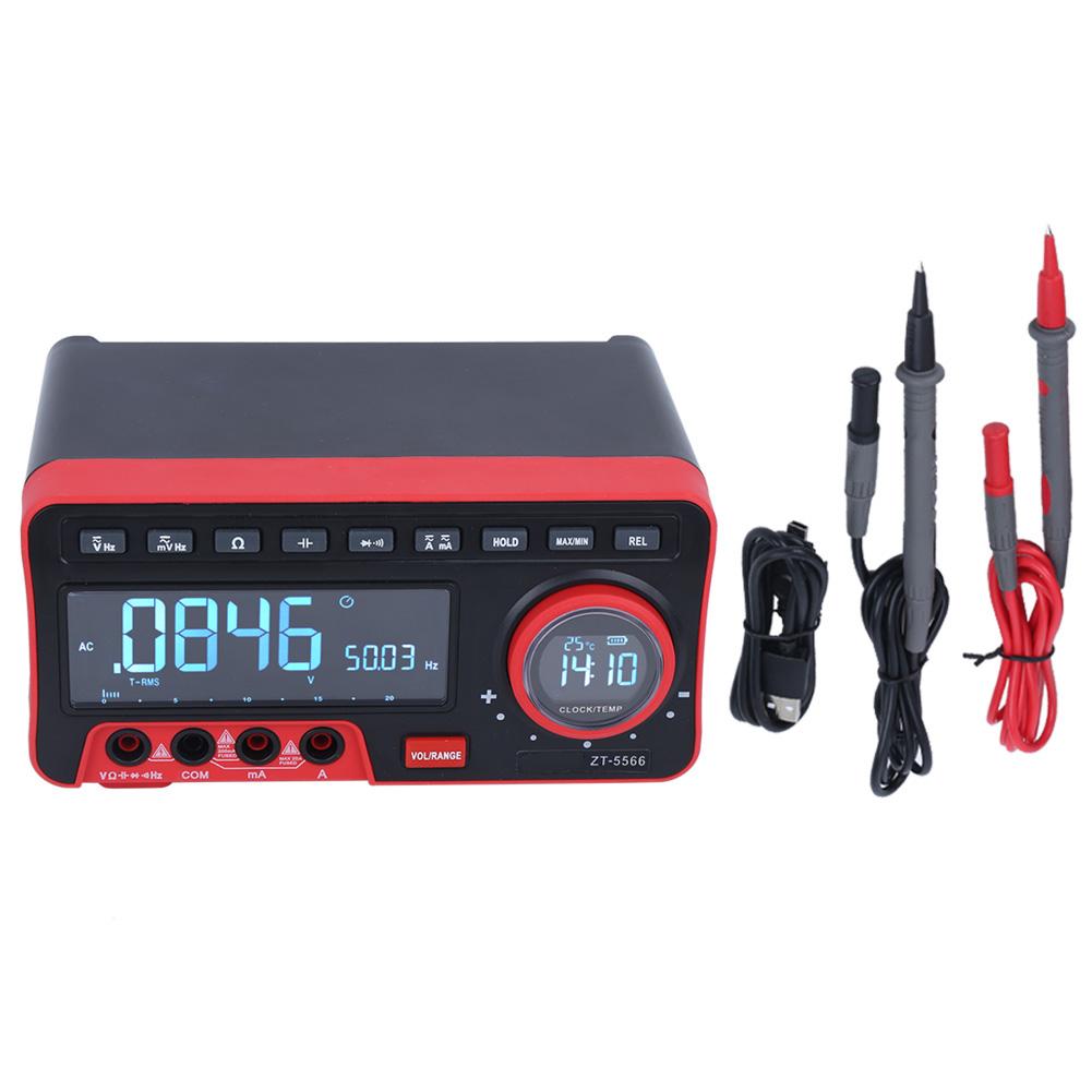 ZT5566 19999 Count Multimeter High Accuracy Auto Range Multifunctional Music Digital Multimeter
ZT5566 19999 Count Multimeter High Accuracy Auto Range Multifunctional Music Digital Multimeter