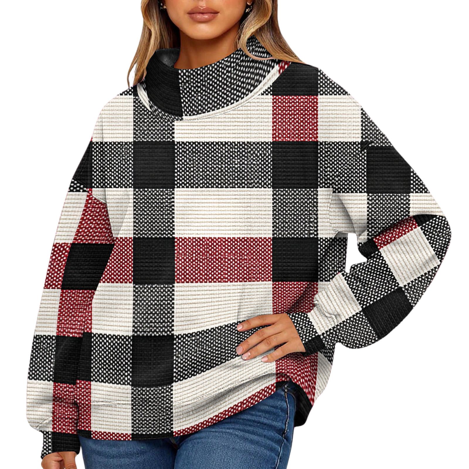 Женский модный свитшот с длинными рукавами и высоким воротом с принтом XXL киноварь
Женский модный свитшот с длинными рукавами и высоким воротом с принтом XXL киноварь