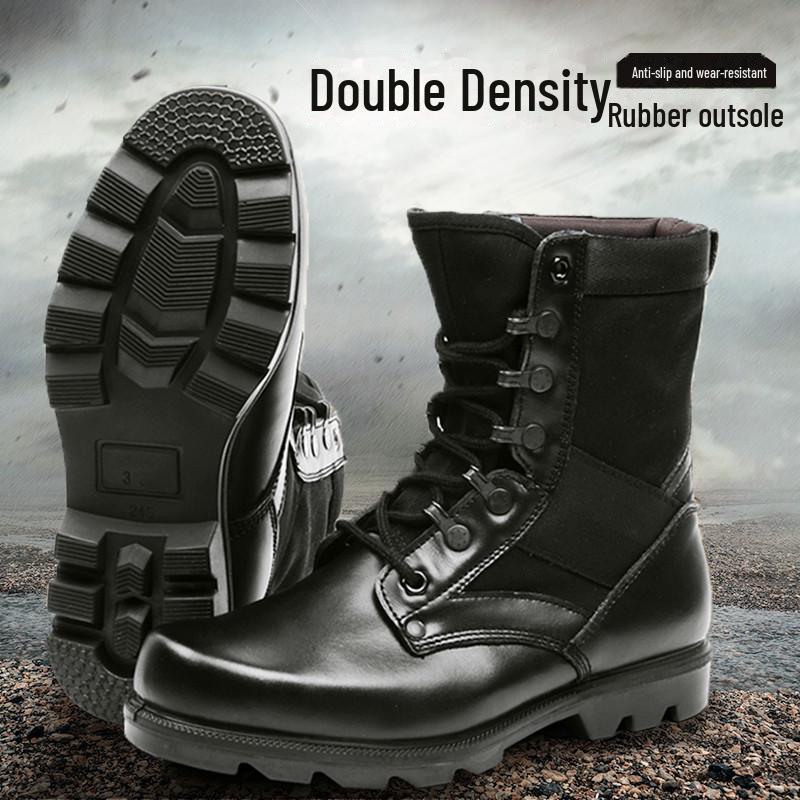 Men s Combat Boots: Wear-Resistant, Non-Slip, Breathable, Shock-Absorbing, Waterproof, Steel-Toed, High-Top, Women s Security, Outdoor Training Shoes. 36
Men s Combat Boots: Wear-Resistant, Non-Slip, Breathable, Shock-Absorbing, Waterproof, Steel-Toed, High-Top, Women s Security, Outdoor Training Shoes. 36