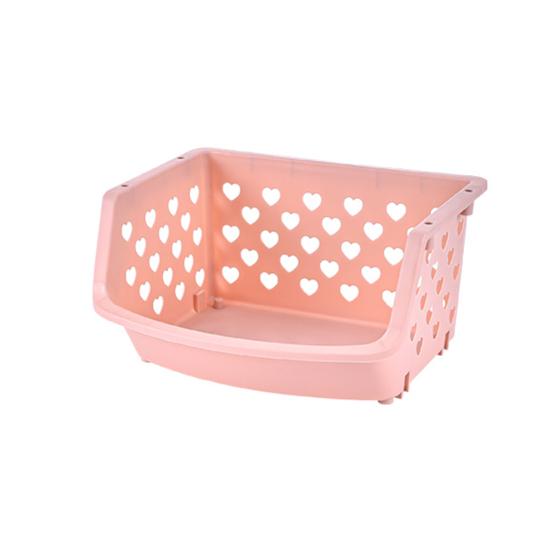 Storage Basket Multifunctional High Capacity Stackable Hollow-out Fruit Vegetable Organizer for Kitchen
Storage Basket Multifunctional High Capacity Stackable Hollow-out Fruit Vegetable Organizer for Kitchen