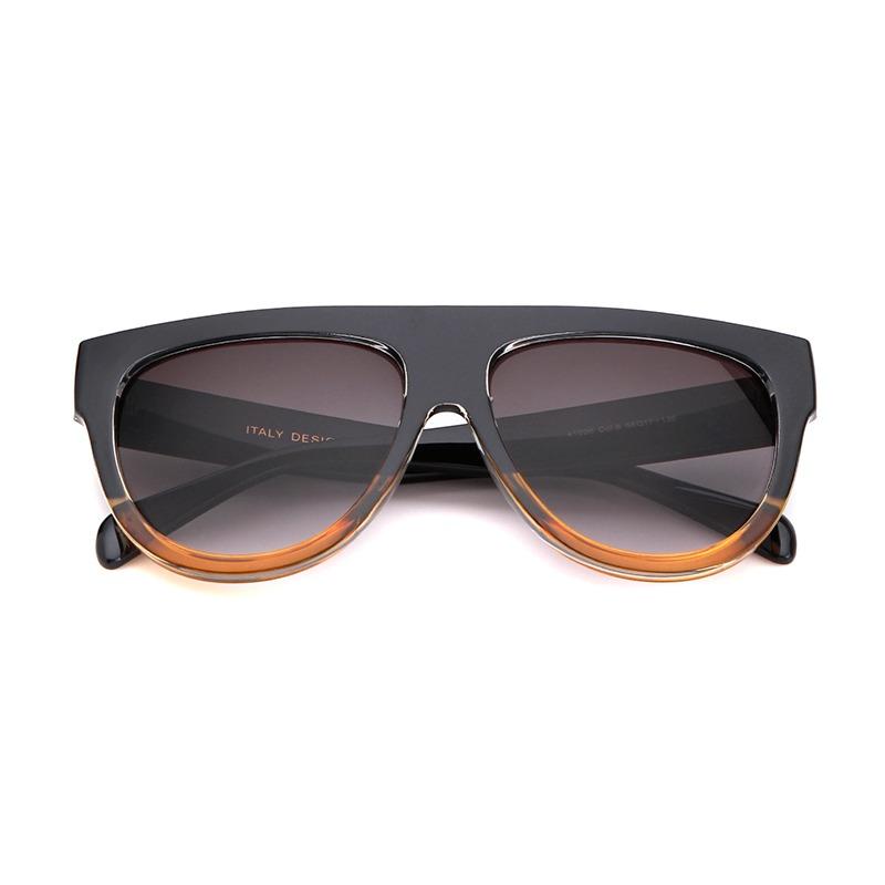 Fashion Vintage Rivets Top Pilot Sunglasses Women Men Designer Vintage Tortoise Large Square Sun Glasses Gradient Shades S41
Fashion Vintage Rivets Top Pilot Sunglasses Women Men Designer Vintage Tortoise Large Square Sun Glasses Gradient Shades S41