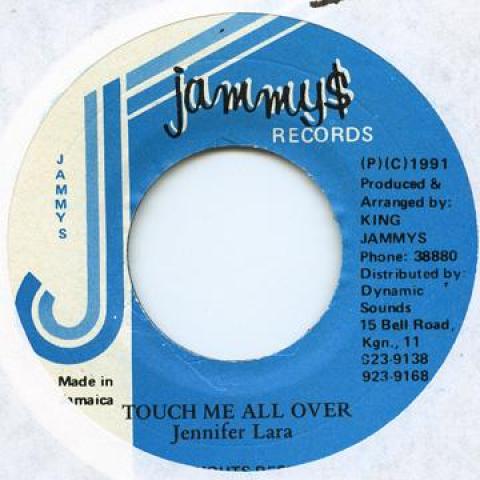 7inch Record JENNIFER LARA - Touch Me All Over none Jammys 1991 Jamaica Reggae, Ska & Dub
7inch Record JENNIFER LARA - Touch Me All Over none Jammys 1991 Jamaica Reggae, Ska & Dub