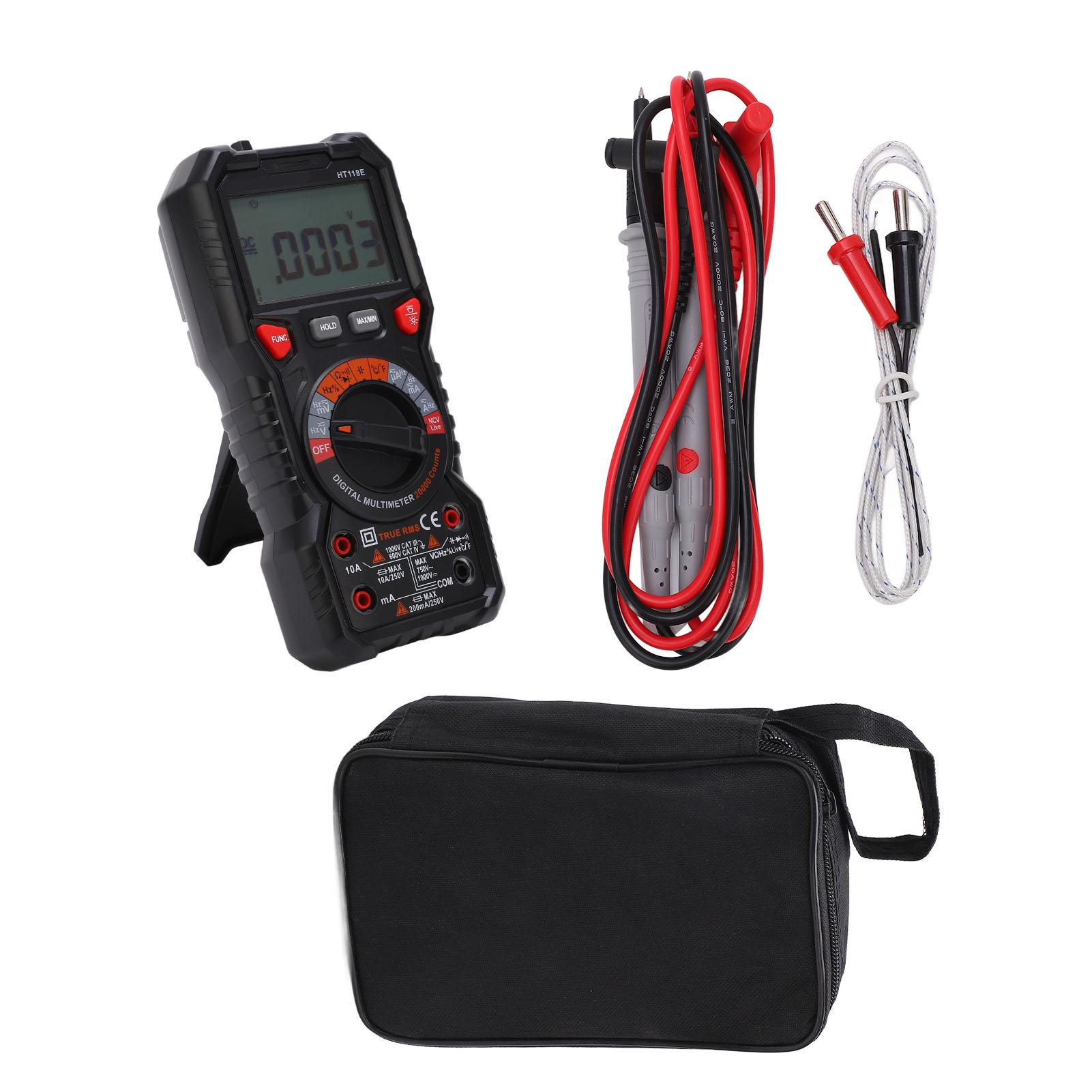 Digital Display Multimeter Voltage Current Resistance Capacitance Frequency Electric Meter Tester
Digital Display Multimeter Voltage Current Resistance Capacitance Frequency Electric Meter Tester