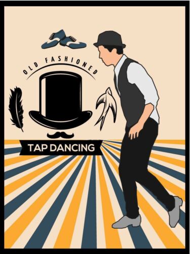 Metal plaque vintage retro style Old Fashioned Tap Dancing Classic tin door signAluminum 20x30cm(7.8x11.8inch)
Metal plaque vintage retro style Old Fashioned Tap Dancing Classic tin door signAluminum 20x30cm(7.8x11.8inch)