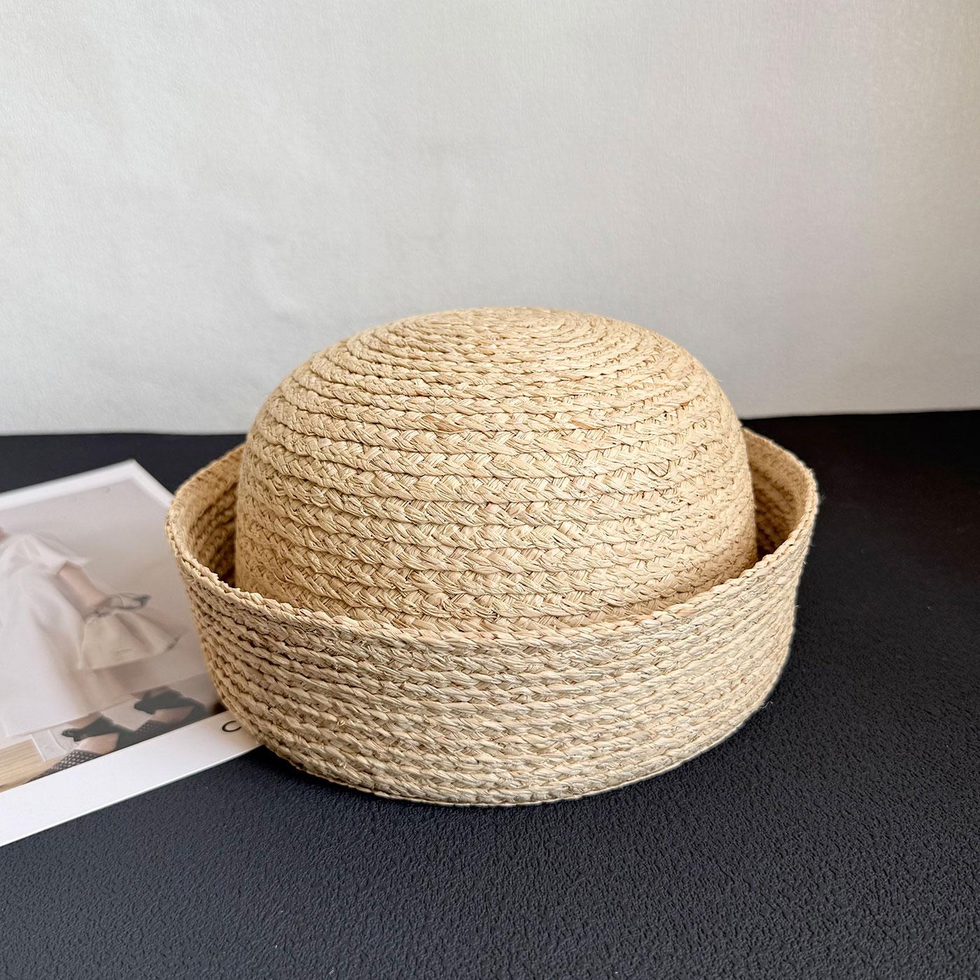 Classic 100% Raffia Sailor Hat Sun Hat Women Designer Hand Wedding Bowler Natural Straw Berets Fedora Cap Beach Party Luxury Hat 55-59cm
Classic 100% Raffia Sailor Hat Sun Hat Women Designer Hand Wedding Bowler Natural Straw Berets Fedora Cap Beach Party Luxury Hat 55-59cm
