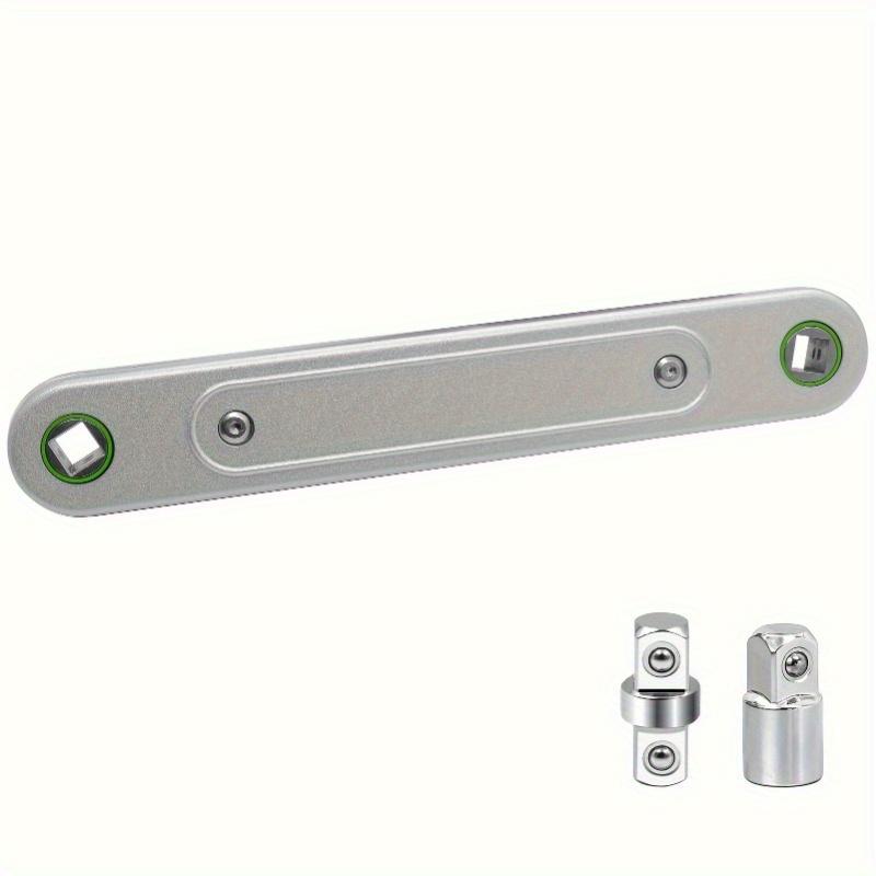 Расширенный набор гаечных ключей с 2 многофункциональными адаптерами квадратного привода, универсальный торцевой гаечный ключ со вставкой-квадратом
Расширенный набор гаечных ключей с 2 многофункциональными адаптерами квадратного привода, универсальный торцевой гаечный ключ со вставкой-квадратом