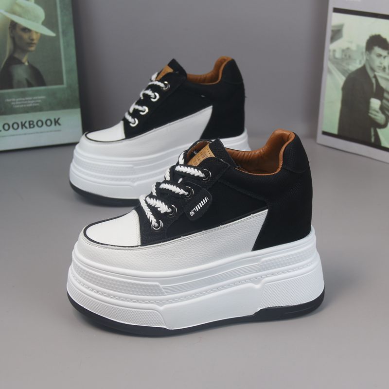 Thicksoled ultrahigh cm white shoes, small women s shoes, new sports and leisure shoes, heightening leather women s board shoes 40
Thicksoled ultrahigh cm white shoes, small women s shoes, new sports and leisure shoes, heightening leather women s board shoes 40