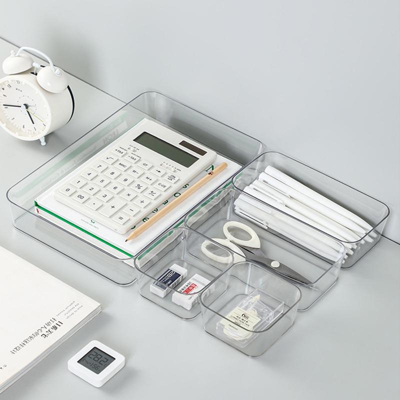 Transparent Box Storage Organizer Drawer Organizer Desk Plastic Container Table Jewelry Box Makeup Organizer Boxes
Transparent Box Storage Organizer Drawer Organizer Desk Plastic Container Table Jewelry Box Makeup Organizer Boxes