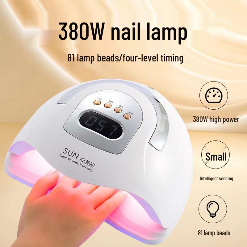 81-LED High-Power UV Nail Lamp: Fast-Dry Gel Polish Curing with Dual Light Source, No Black Hands
81-LED High-Power UV Nail Lamp: Fast-Dry Gel Polish Curing with Dual Light Source, No Black Hands