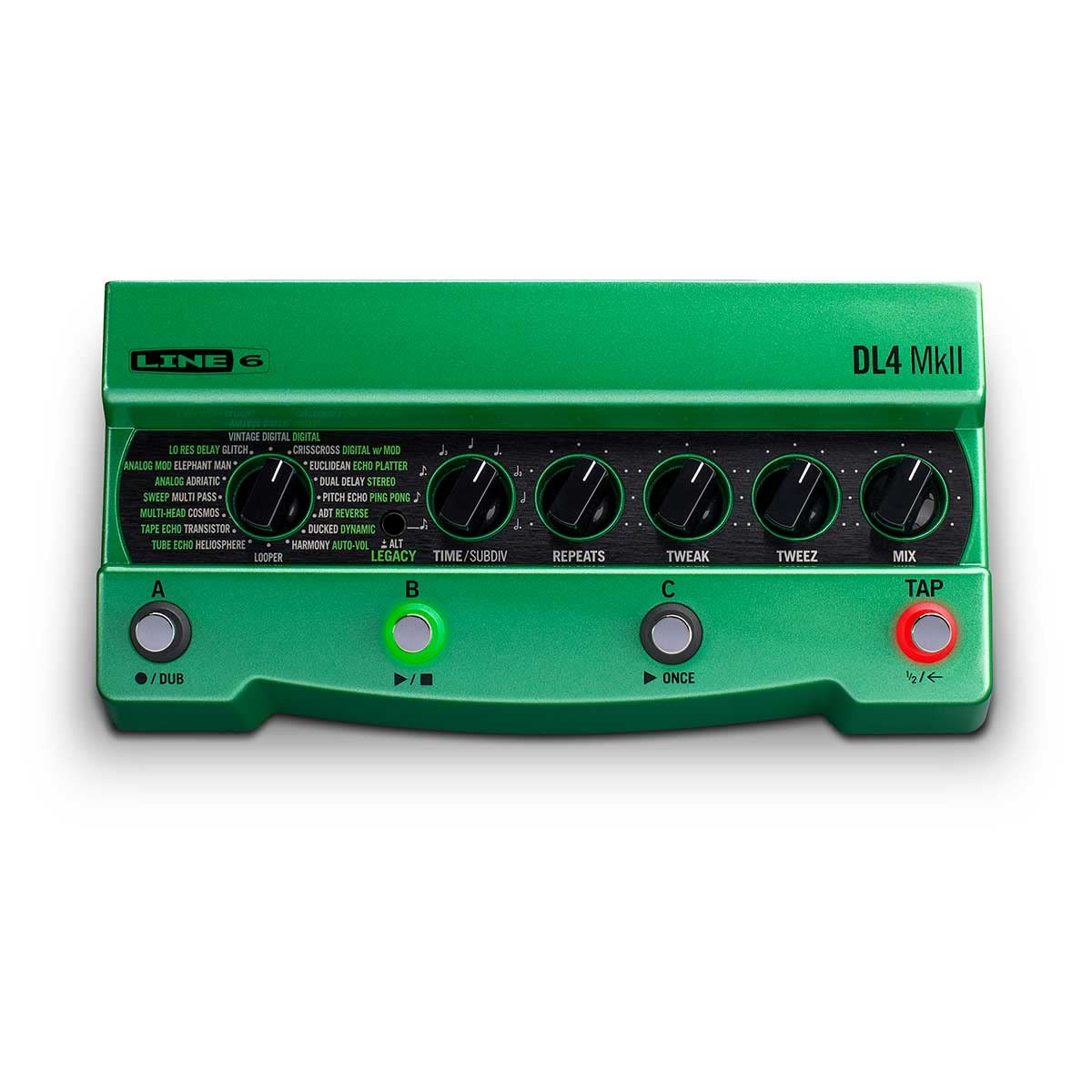 Line 6 Delay Modeler DL4 MkII зелений
Line 6 Delay Modeler DL4 MkII зелений