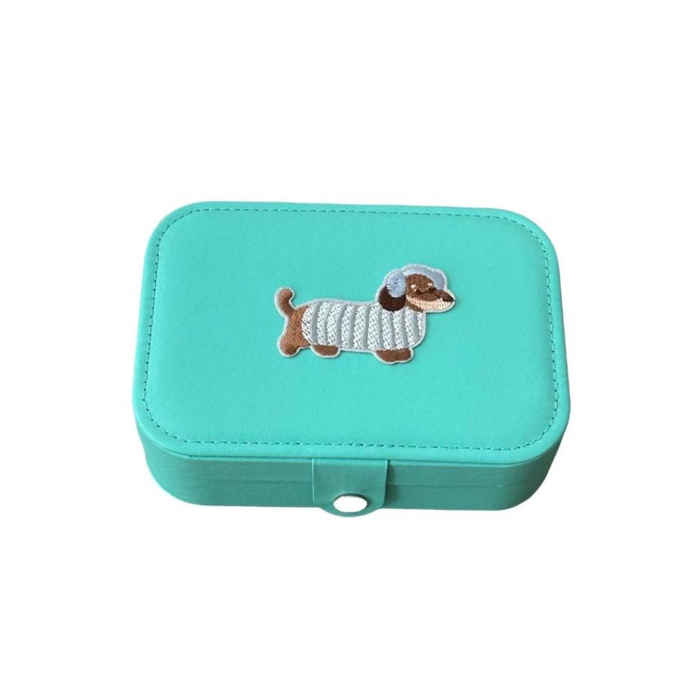 Lovely Dog Trinkets Storage Organizer PU Leather Jewelry Display Box Storage Earrings синий
Lovely Dog Trinkets Storage Organizer PU Leather Jewelry Display Box Storage Earrings синий
