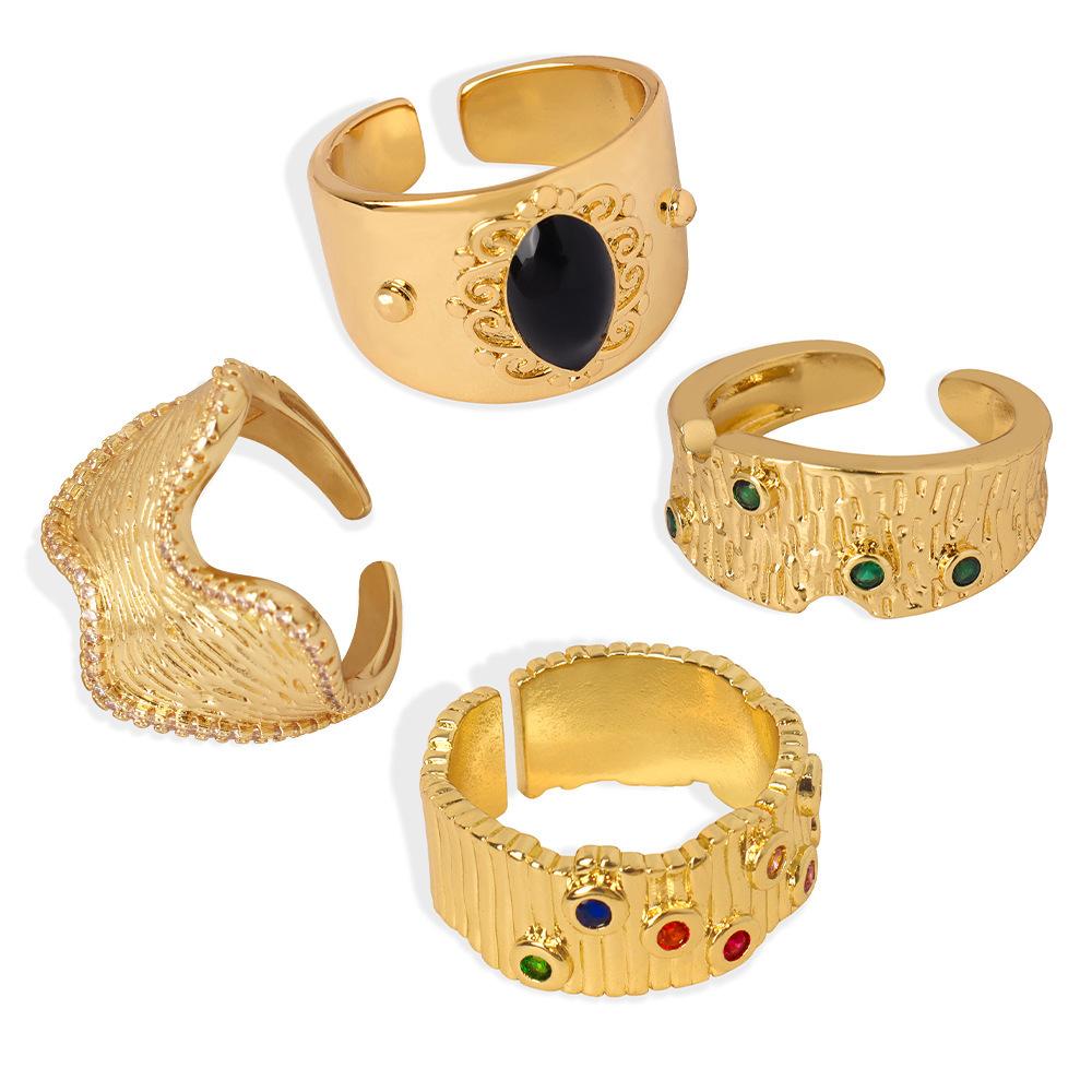 Irregular Ring Women s Damp Cold Wind Texture Bark Geometric Texture Concave-convex Surface Open Ring No. 7
Irregular Ring Women s Damp Cold Wind Texture Bark Geometric Texture Concave-convex Surface Open Ring No. 7