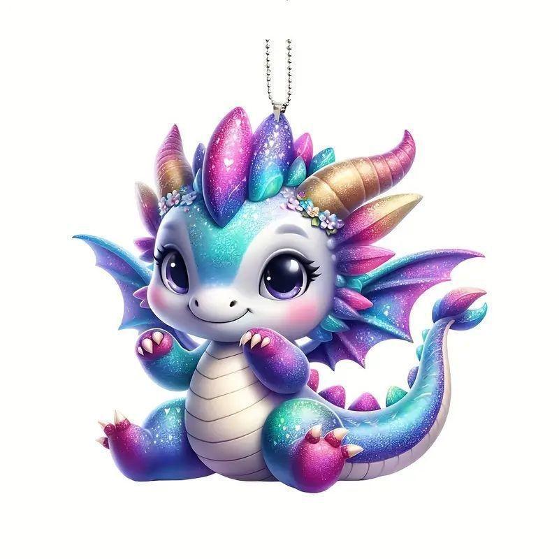 Acrylic Colorful Eyecatching Dragon Car Pendant For Enhancing Interior Auto
Acrylic Colorful Eyecatching Dragon Car Pendant For Enhancing Interior Auto