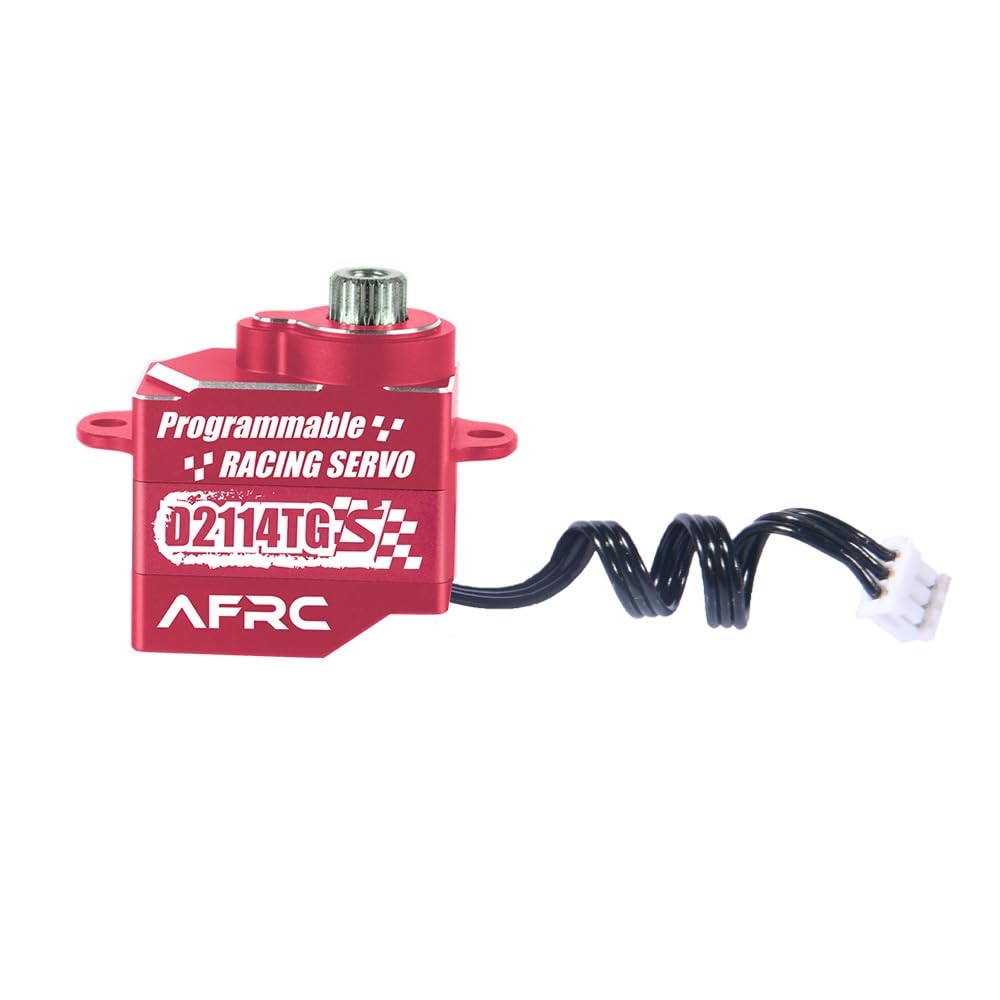 AFRC 11g Metal Micro Programmable Steering Servo Drift Racing Car Helicopter DIY Futaxx SR SSR Mode Compatible P.D 1/24, 1/27, 1/28 etc. Mode/SANWA
AFRC 11g Metal Micro Programmable Steering Servo Drift Racing Car Helicopter DIY Futaxx SR SSR Mode Compatible P.D 1/24, 1/27, 1/28 etc. Mode/SANWA