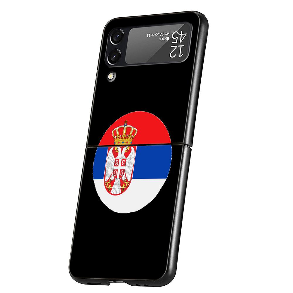 Serbia flag Badge Phone Case For Samsung Galaxy Z Flip 3 4 5 6 7 Hard Black Folding PC For Samsung Z Flip3 Flip4 Flip5 Cover Galaxy Z Flip 7
Serbia flag Badge Phone Case For Samsung Galaxy Z Flip 3 4 5 6 7 Hard Black Folding PC For Samsung Z Flip3 Flip4 Flip5 Cover Galaxy Z Flip 7